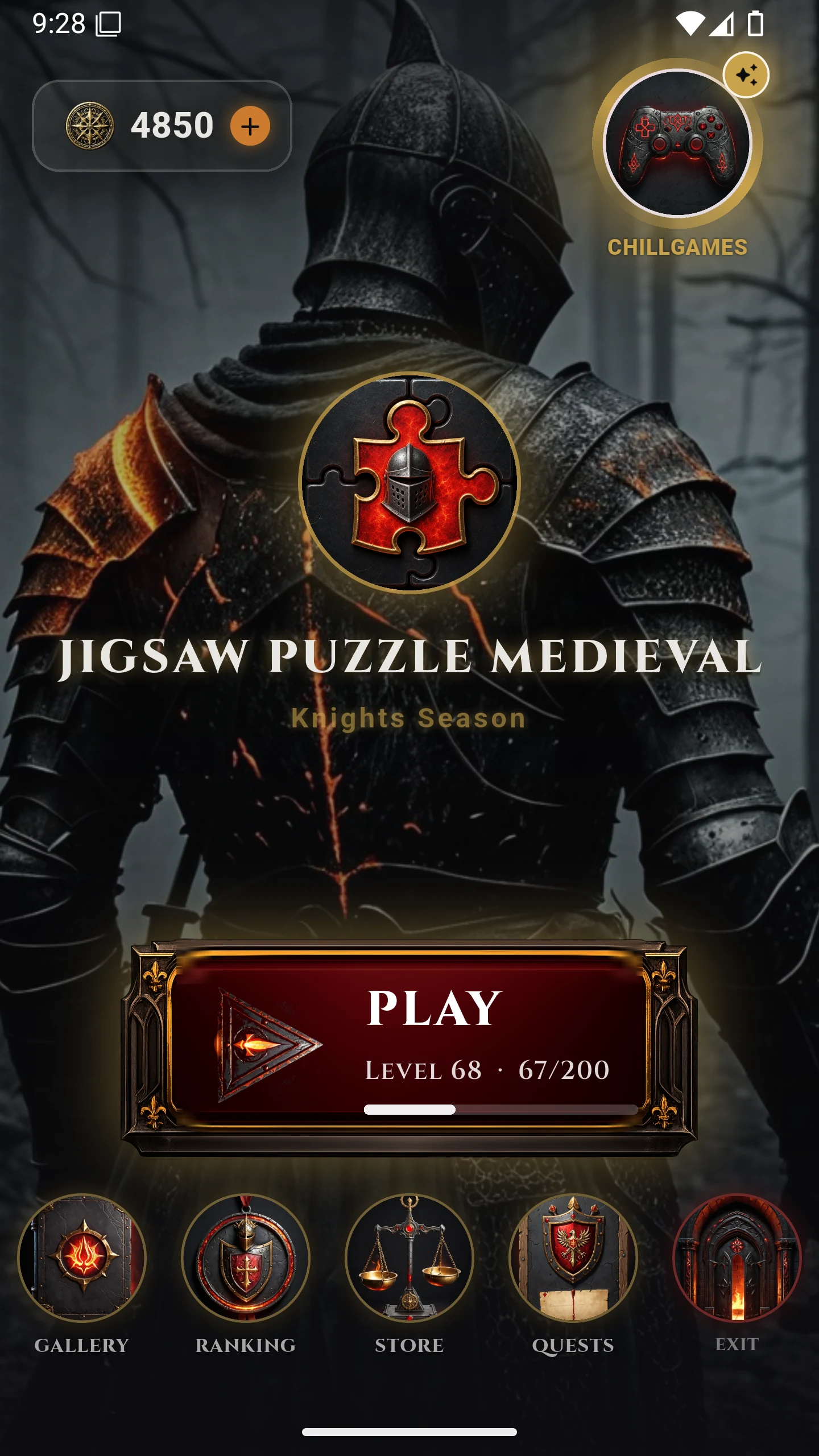 Jigsaw Puzzle Fantasy Medieval screenshot